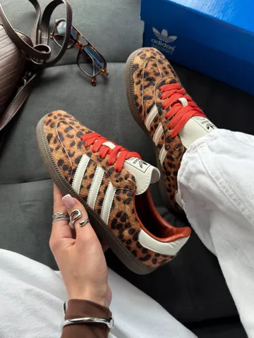 Samba OG Preloved Red Leopard