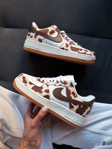 Air Force 1 Cow Print Field