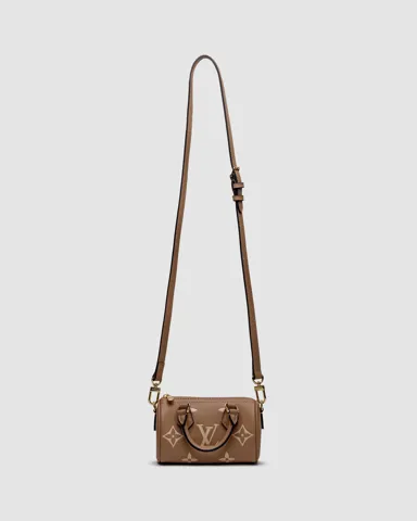 Louis Vuitton Speedy Nano Monogram Empreinte Bicolor