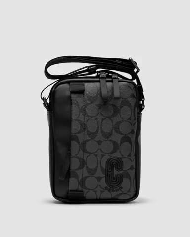 Coach Crossbody in Signature Canvas Grey