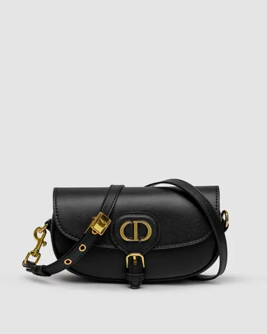 Dior Bobby East-West Bag Black Box Calfskin