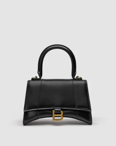 Balenciaga Hourglass New Black Gold