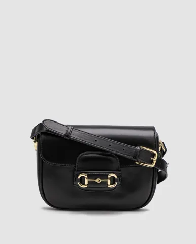 Gucci Horsebit 1955 Mini Bag Black Soft