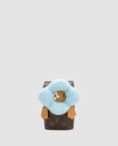 Louis Vuitton Vivienne Phone Blue Pouch
