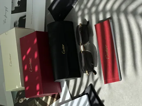 Cartier Panthère Black/Gold CT0430S 004 AD 58/15/140