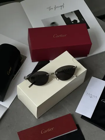Cartier Clash Black/Silver CT0543S 001L cat.2 58/17/140