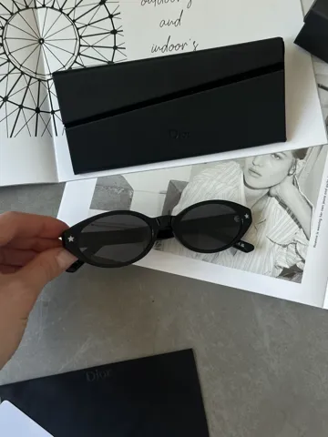 Christian Dior Black/Black Dior Pacific R1F 53/20/145 (золота фурнітура)