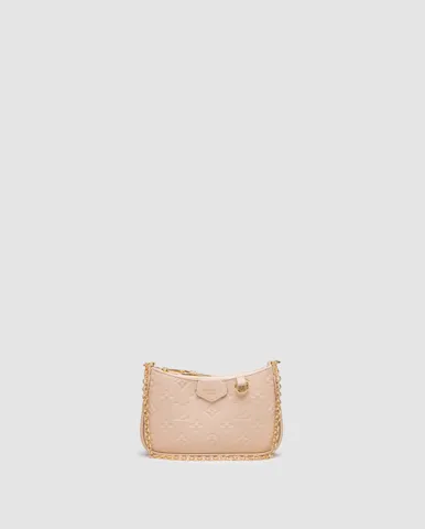 Louis Vuitton Mini Pochette Beige/Gold
