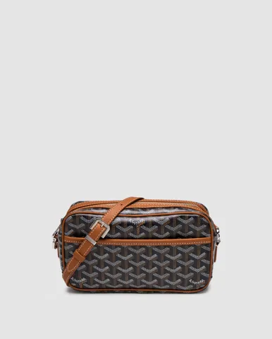 Goyard Cap-Vert PM Bag Black Tan