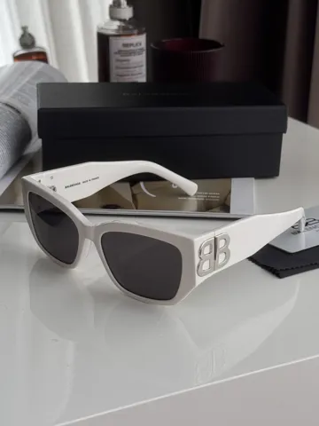 Balenciaga White/Silver BB036SK 002 56/17/130