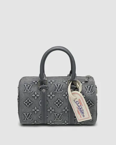 Louis Vuitton Speedy Bandoulière 25 Bag Denim Monogram