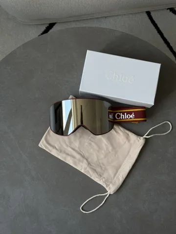 Chloé Cassidy Ski Goggles Red