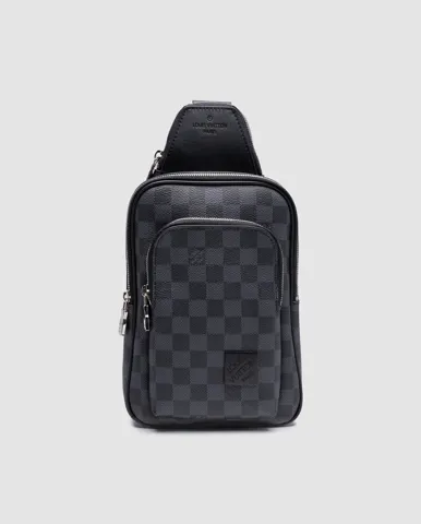 Louis Vuitton Avenue Slingbag Damier Graphite Canvas Grey