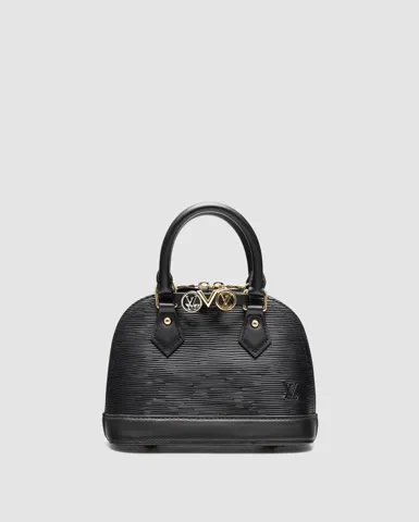 Louis Vuitton Alma Mini Epi Leather Black