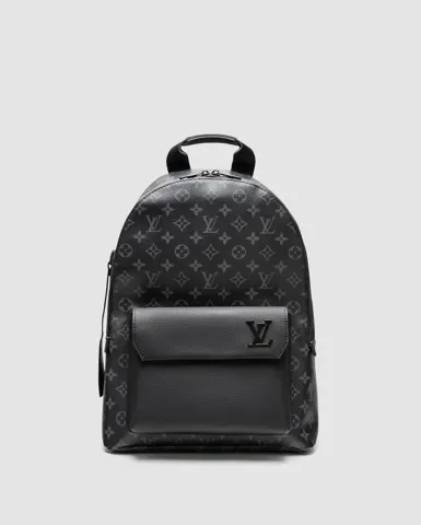 Louis Vuitton Takeoff Backpack Monogram Eclipse Grey