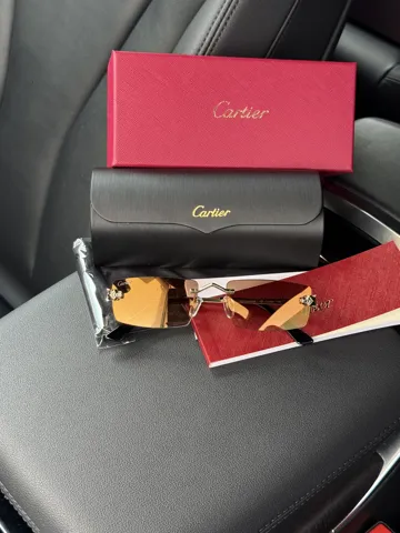 Cartier Panthère Brown/Gold CT0598S 001 55/20/140