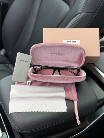 Miu Miu Black/Rose OMU 53ZV VN101 5 55/18/145