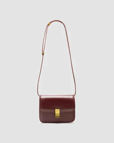 Estelle Bag Burgundy/Gold