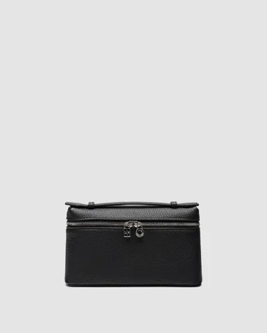 Loro Piana Extra Bag 19 Black/Silver