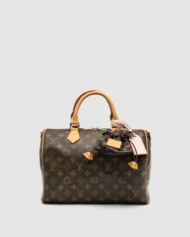 Louis Vuitton Speedy 30 Soft Canvas/Pink