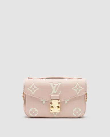 Louis Vuitton Pochette Métis East West Bag Bicolor Pink/White