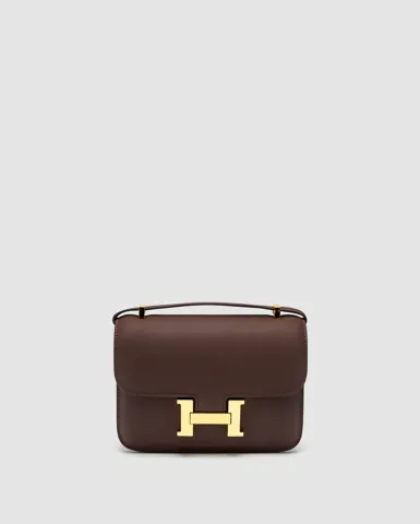 Hermes Constance 23 Epsom Calf Brown/Gold