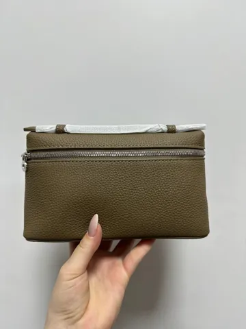 Loro Piana Extra Bag 19 Warm Mastic/Silver