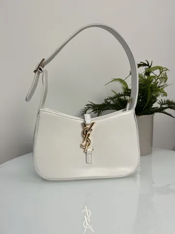 Yves Saint Laurent Hobo White Gold