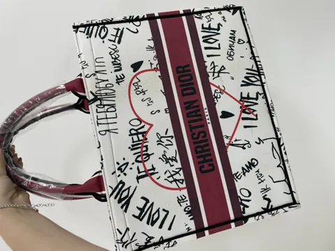 Christian Dior Large Book Tote Amour