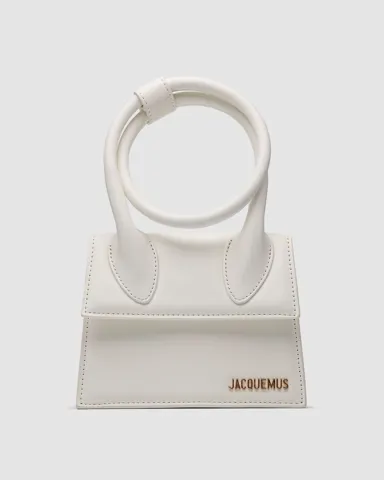 Jacquemus Le Chiquito Noeud Bag White