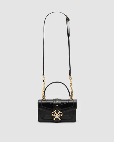 Pinko Double P Mini Evolution Simply Black