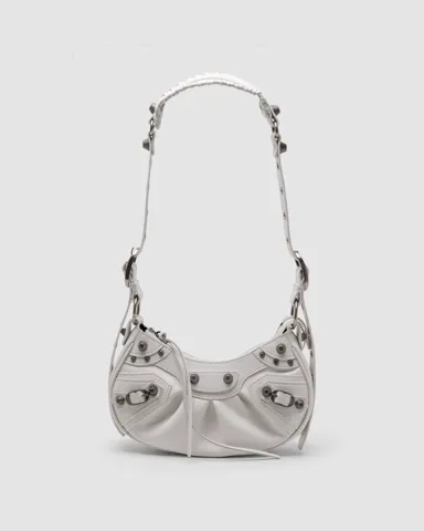 Balenciaga Le Cagole XS Shoulder Bag White