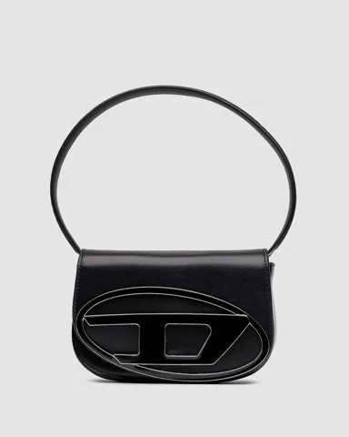 DIESEL 1DR Iconic Shoulder Bag Black