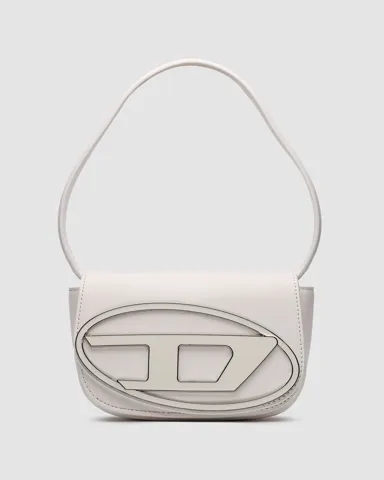 DIESEL 1DR Iconic Shoulder Bag White