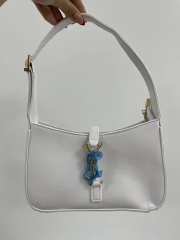 Yves Saint Laurent Hobo White