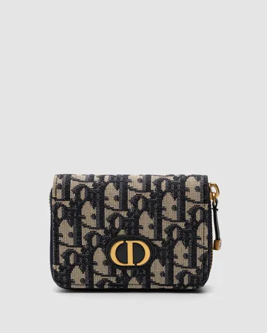 Christian Dior Small 30 Montaigne Wallet Voyageur Coin Purse