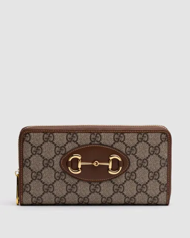 Gucci Horsebit 1955 Zip Around Wallet