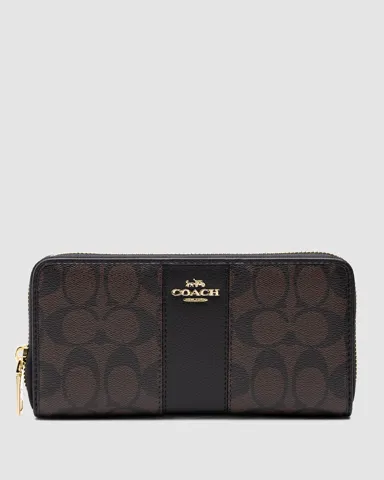 Coach Wallet Dark Brown/Black