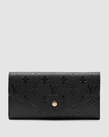 Louis Vuitton Sarah Wallet Black