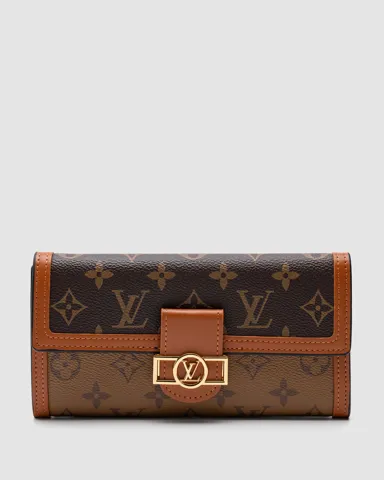 Louis Vuitton Dauphine Wallet Brown