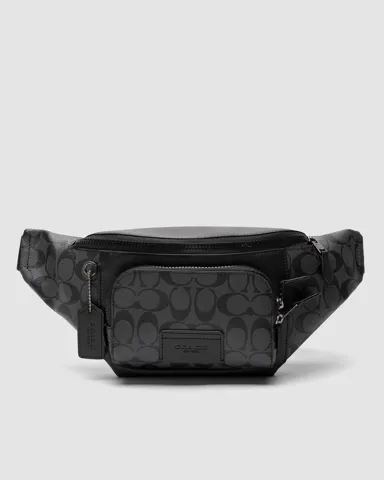 Coach Track Belt Bag Grey