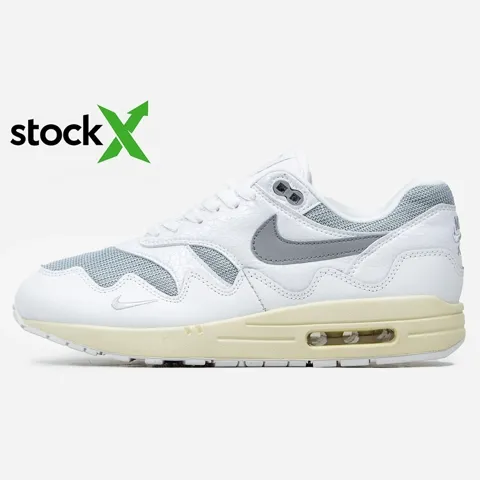 0663 Air Max 1 Patta White