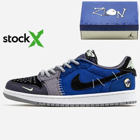 1376 Nike Air Jordan 1 Low Voodoo Alternate Zion