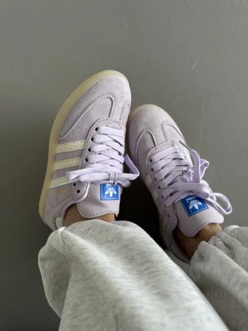 ADIDAS SAMBA | LILAC SUEDE premium (1)