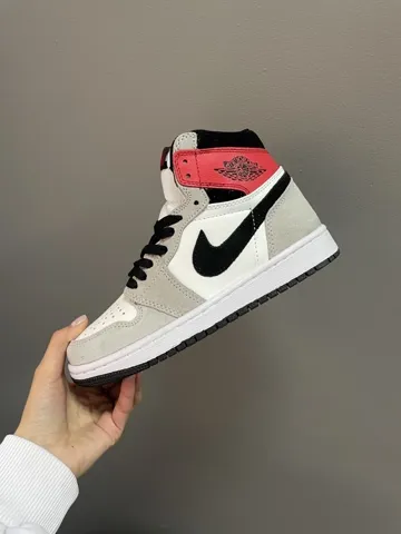 AIR JORDAN RETRO 1 | “Grey / Red” (3)