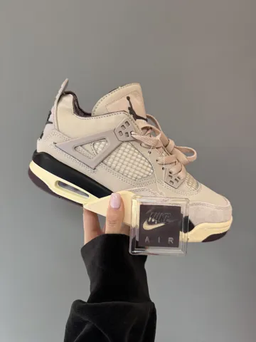AIR JORDAN RETRO 4 x A MA MANIÈRE | “FOSSIL STONE” premium (1)