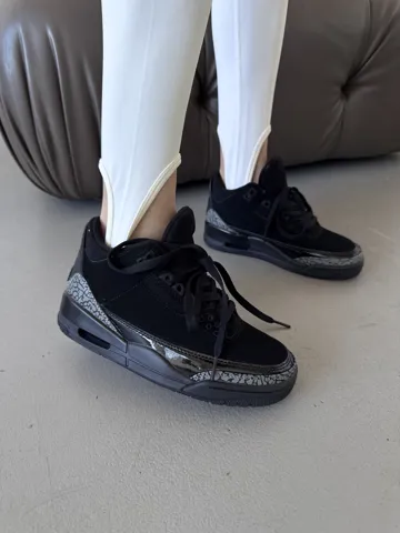 AIR JORDAN RETRO 3 | « BLACK CAT » premium (3)