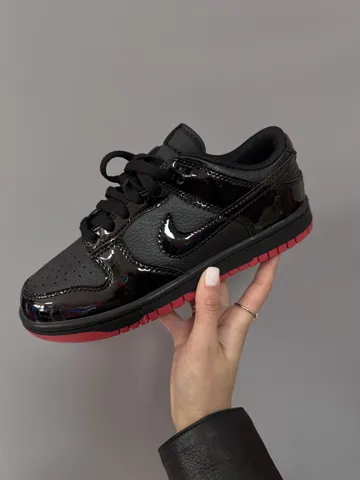 NIKE SB DUNK | «BLACK / RED LACQUER » premium (1)
