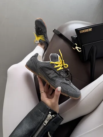 NEW BALANCE 530 x MIU MIU | GRAPHITE / YELLOW premium (4)