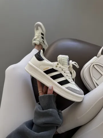 ADIDAS SAMBA XLG | WHITE / BLACK premium (4)